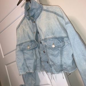 Cropped Jean Jacket